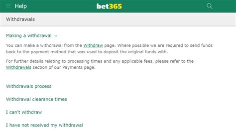 bet365 withdrawal methods|Bet365 withdrawal guide.